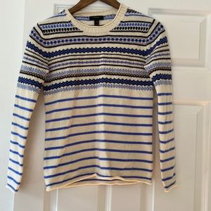 J crew xxs wool holiday sweater